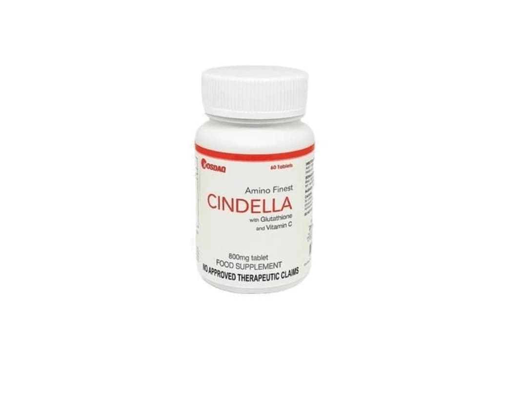 Cindella Amino Finest With Glutathione & Vitamin C 800mg Skin Whitening Capsules