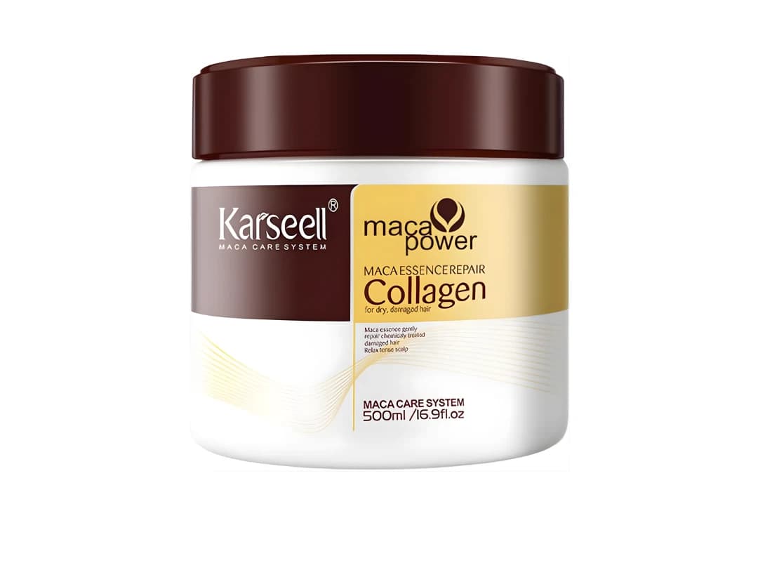 Karseell Maca Power Collagen Hair Treatment Mask 500ml | Deep Repair for Dry & Damaged Hair