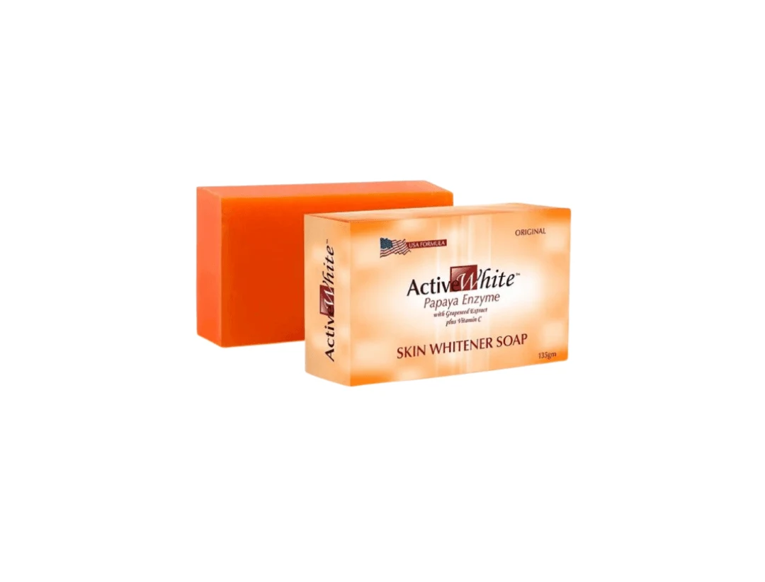 Active White Papaya Enzyme Skin Whitening Soap