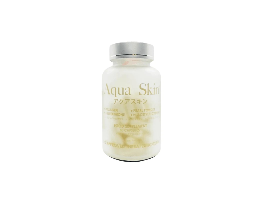 Aqua Skin Glutathione & Collagen Skin Whitening Capsules