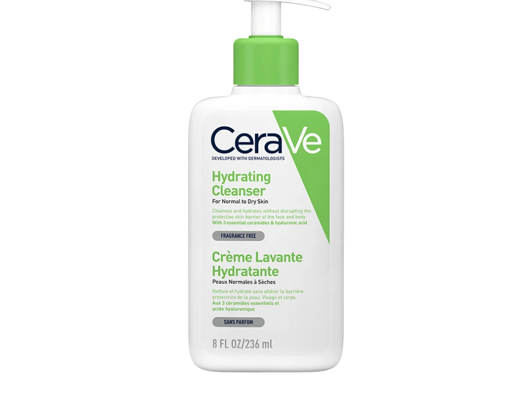 CeraVe Hydrating Cleanser 236ml | Gentle Face & Body Wash for Normal to Dry Skin