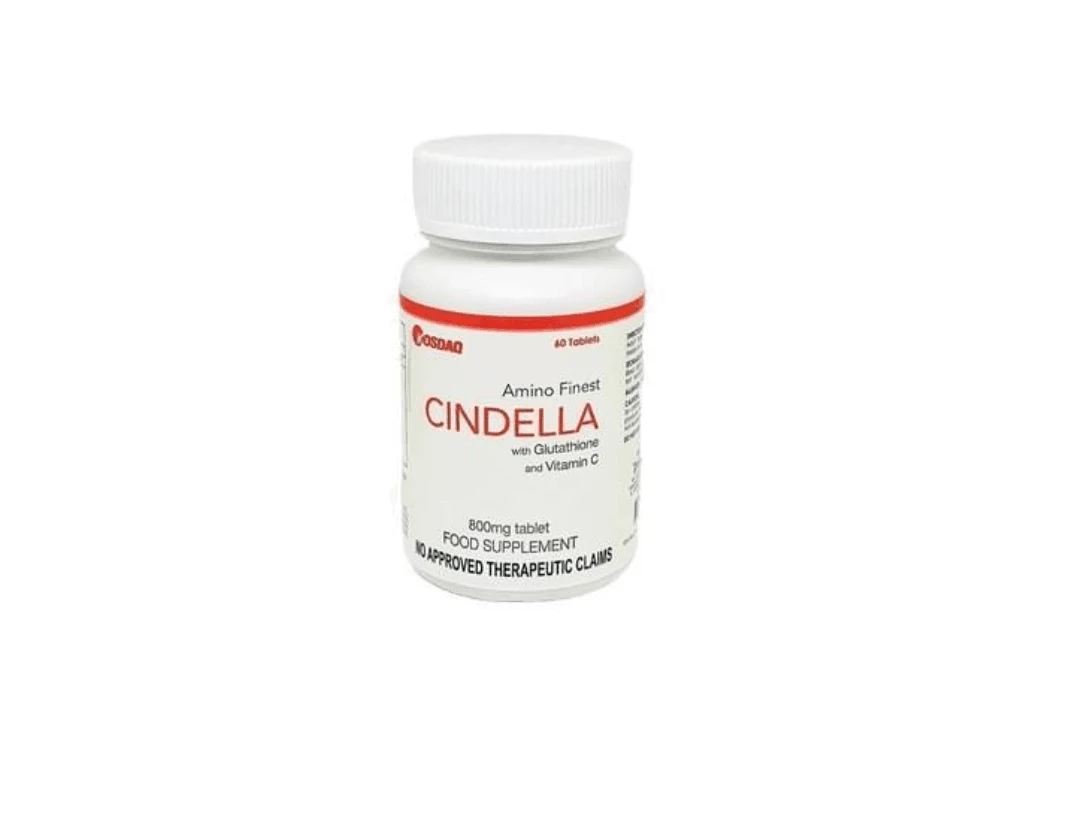 Cindella Amino Finest With Glutathione & Vitamin C 800mg Skin Whitening Capsules