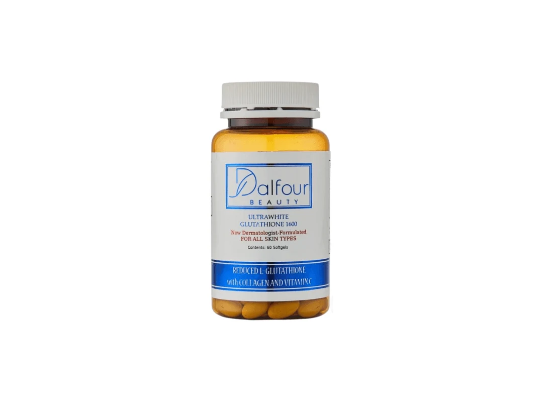 Dalfour Beauty Ultrawhite Glutathione With Collagen & Vitamin C 2400mg Skin Whitening Capsules