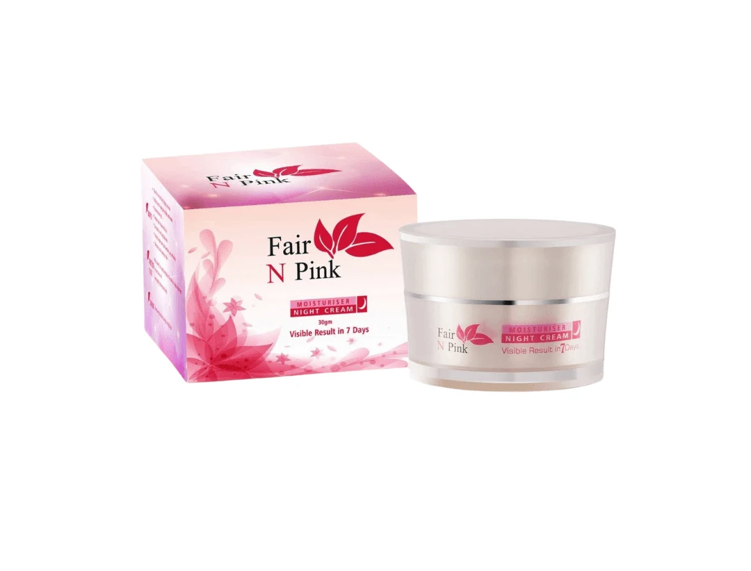 Fair N Pink Glutathione Night Skin Whitening Cream 30g