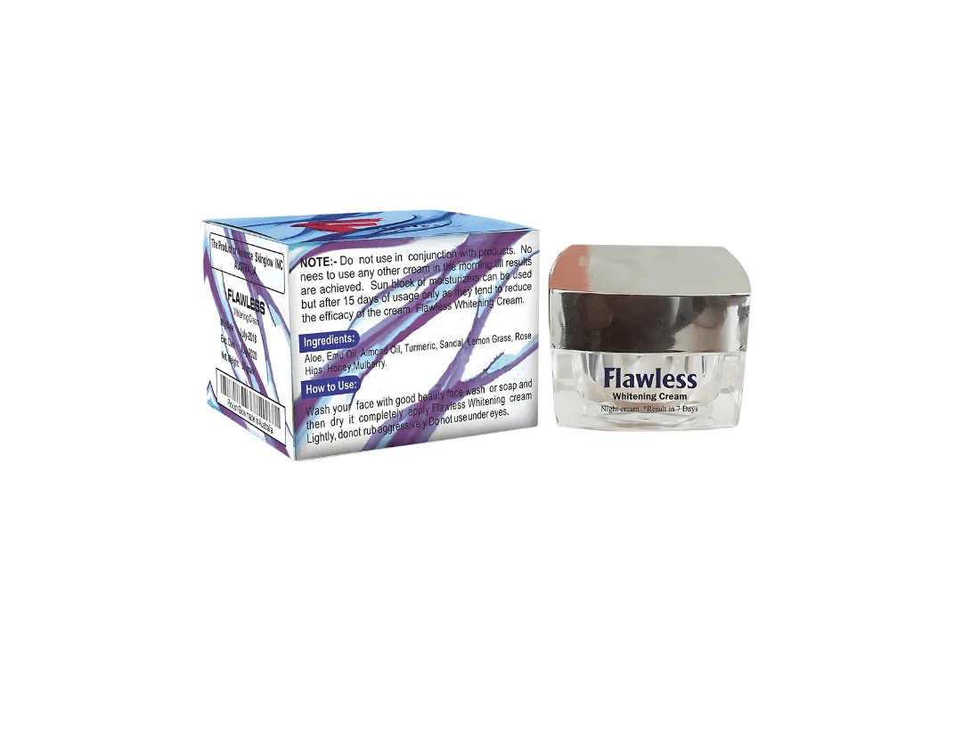 Flawless Skin Whitening Night Cream – Advanced Brightening & Nourishing Formula for Even Tone