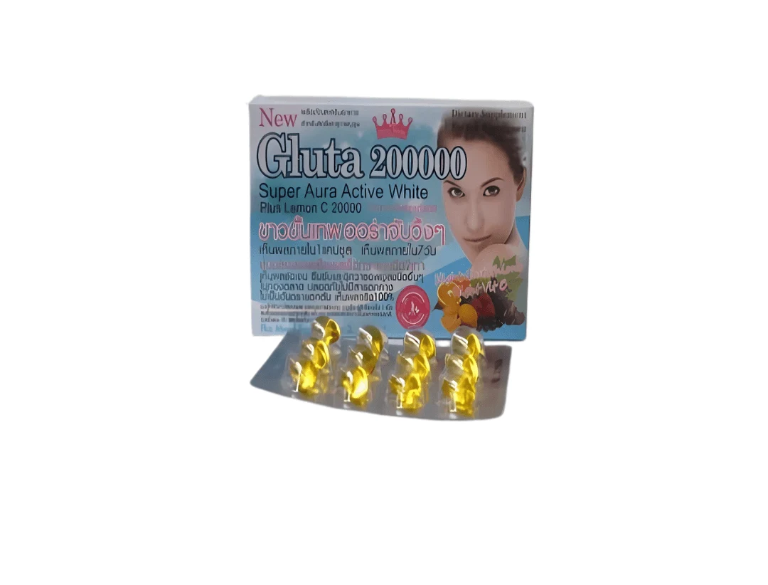 Gluta 200000mg Skin Whitening Capsules