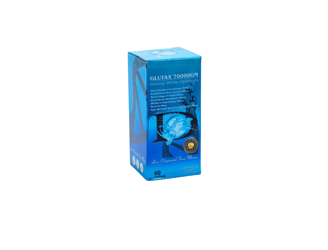 Glutax 70000GM Marine White Optimum Skin Whitening Capsules