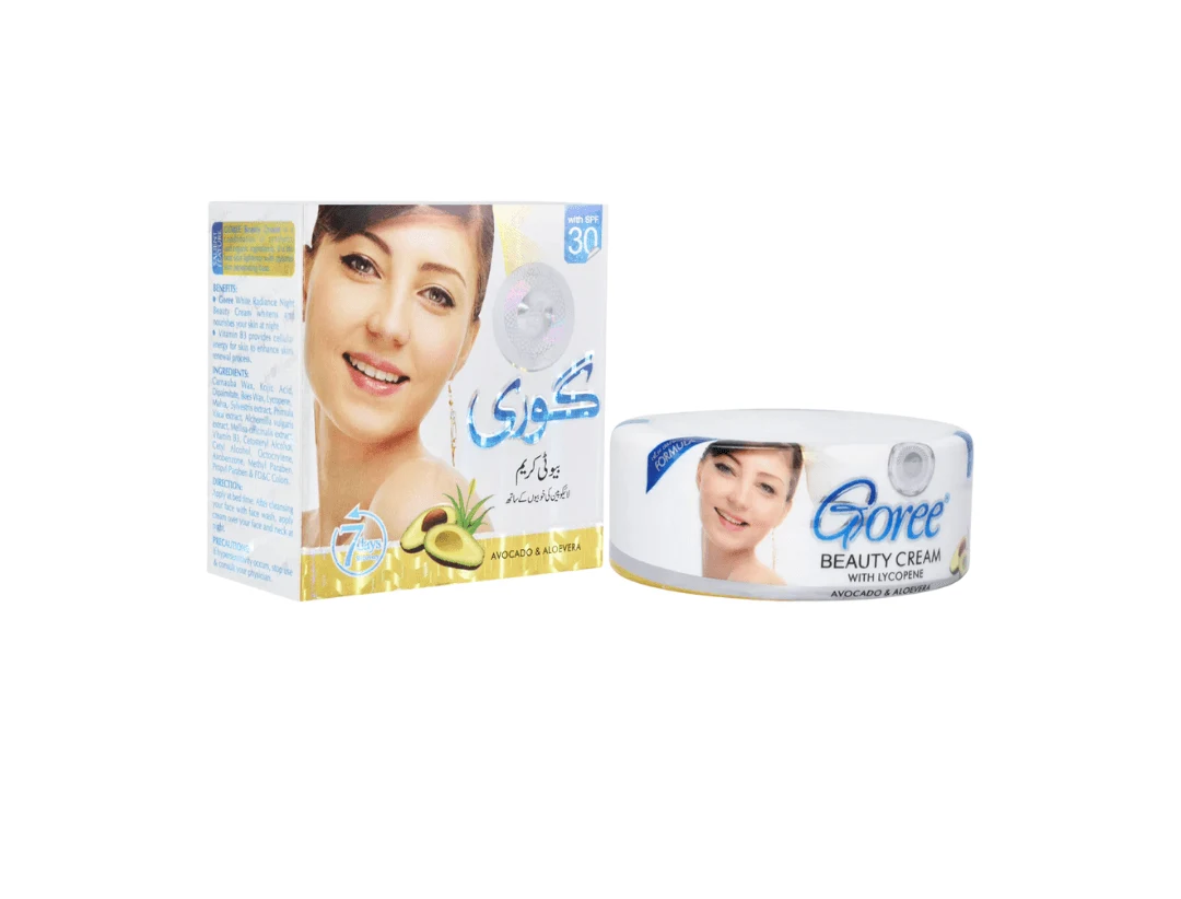 Goree Avocado & Aloe Vera Glutathione Night Whitening Cream