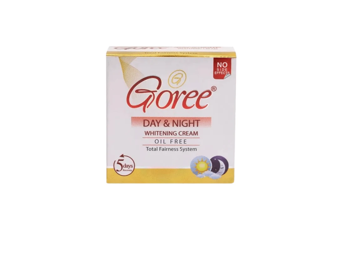Goree Day & Night Skin Whitening Cream Oil-Free 30g