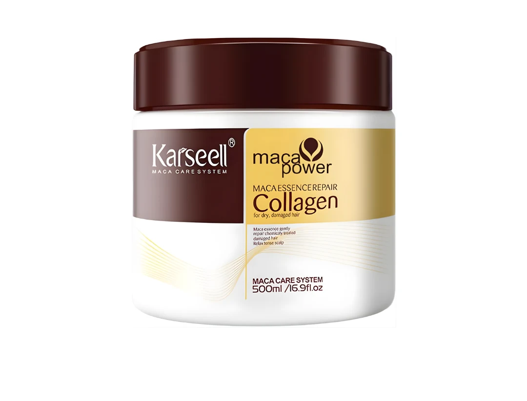 Karseell Maca Power Collagen Hair Treatment Mask 500ml | Deep Repair for Dry & Damaged Hair