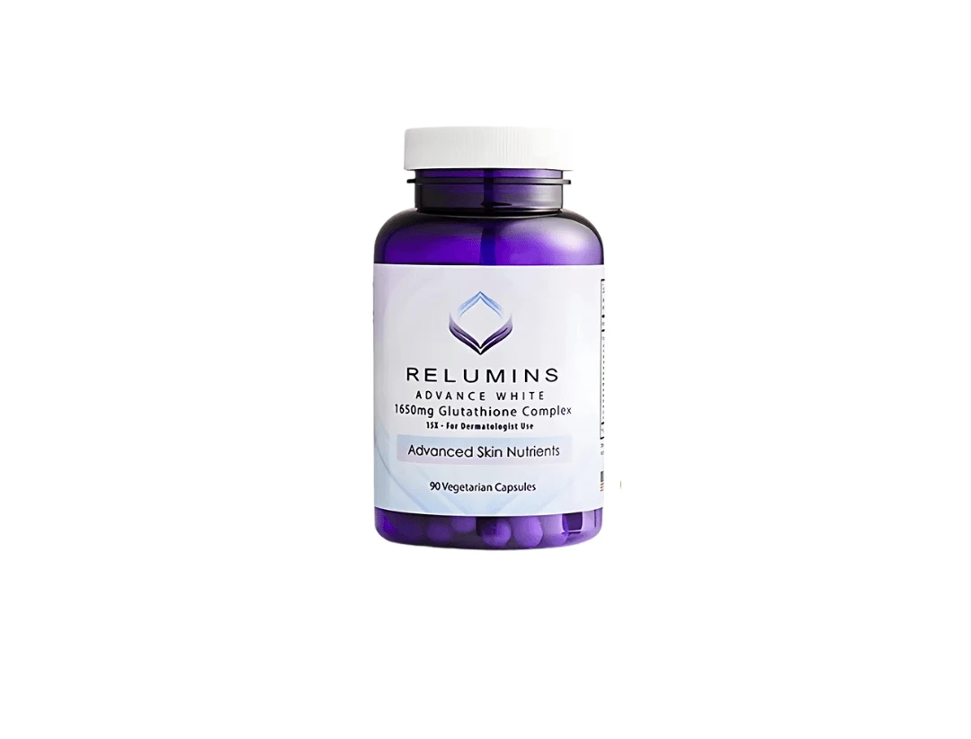 Relumins 1650mg Glutathione With Hyaluronic Acid Skin Whitening Capsules