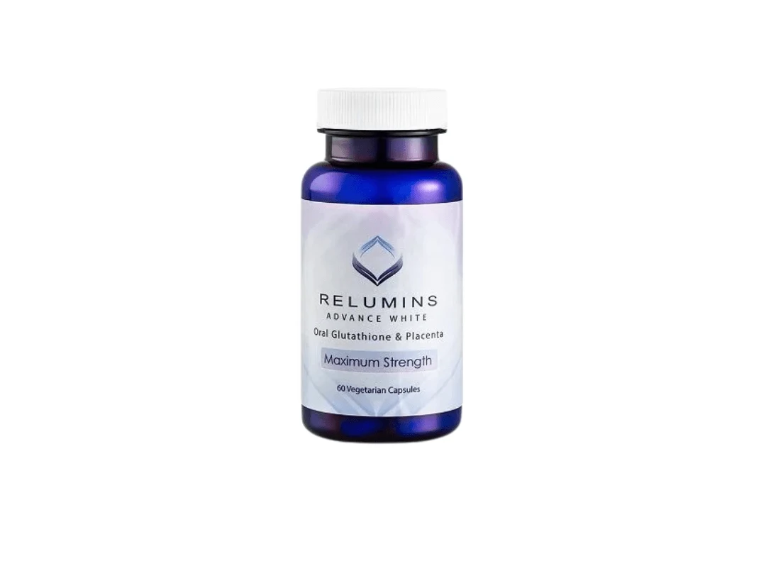 Relumins Advance White Oral Glutathione & Placenta Maximum Strength Skin Whitening Capsules