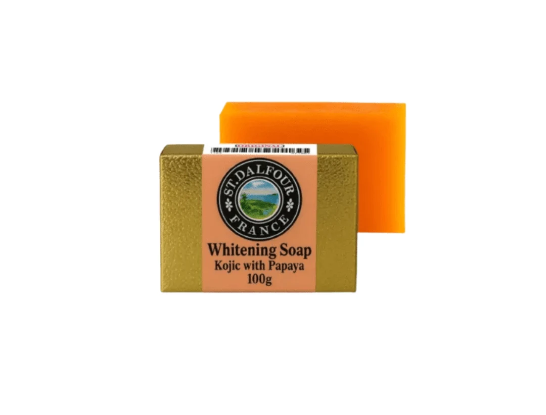 St. Dalfour Kojic Papaya Gold Foil Skin Whitening Soap
